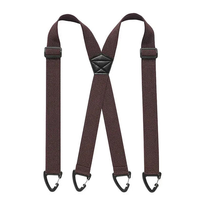 📢Men's X-Back Suspenders with Hook Clips
