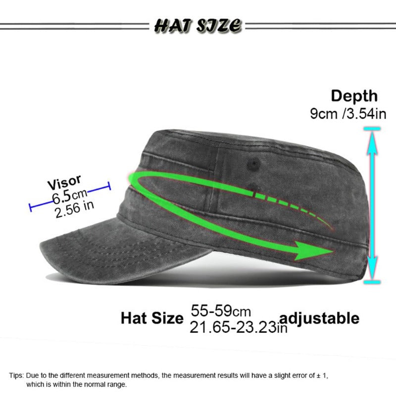 Soft Washed Cotton Cadet Cap