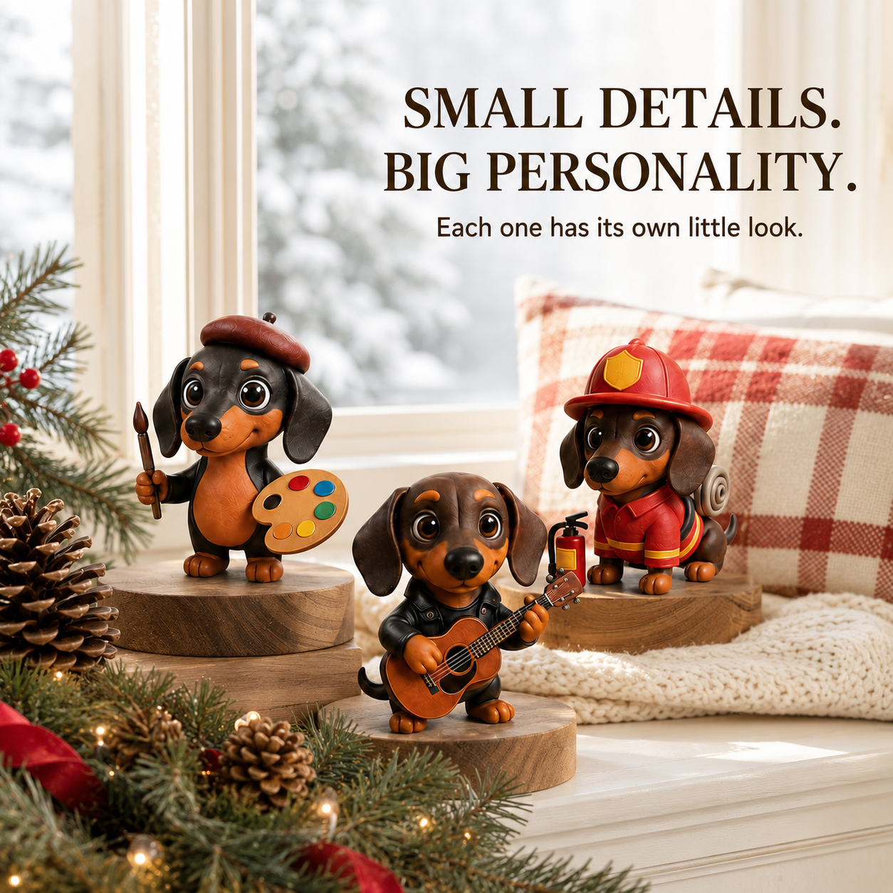 🔥LAST DAY 45% OFF-🐾Christmas Dachshund Advent Calendar