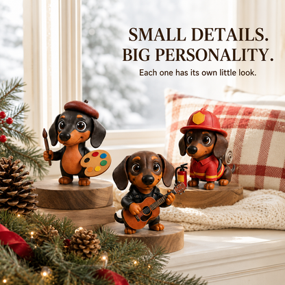 🔥LAST DAY 45% OFF-🐾Christmas Dachshund Advent Calendar