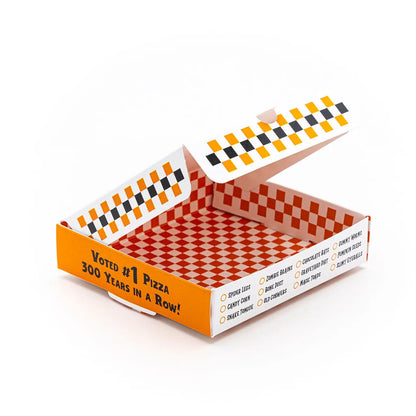 👻Halloween Cookie Packaging Kit – Spooky Pizza Cookie Boxes with Clear Heat Seal Bags, Perfect Gift Packaging for Homemade Halloween Treats 🍪😋