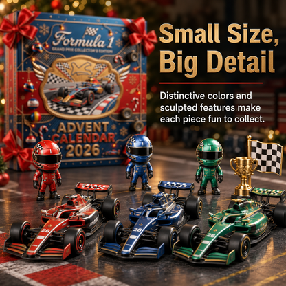 🏎️🏁 24 Days of Racing Glory – 2026 Grand Prix Christmas Collector Countdown