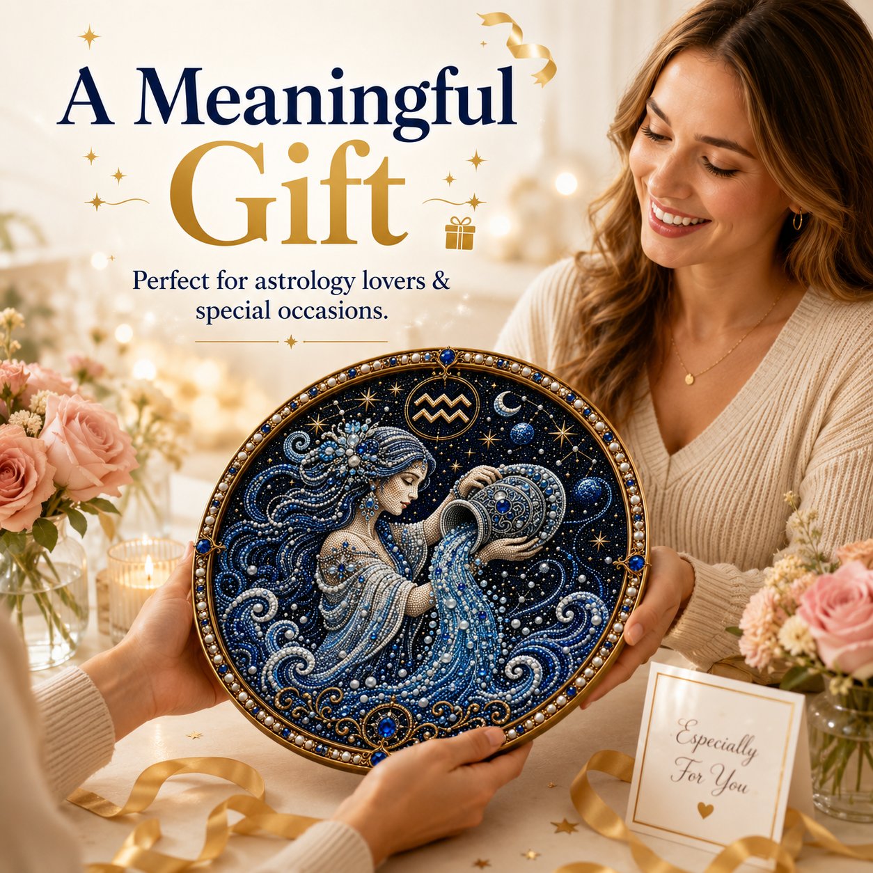 🔥Last Day 49% OFF - 12 Zodiac Signs Pearl Art Kit ♈🌙