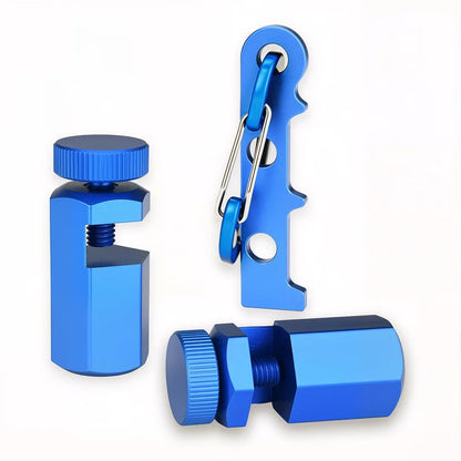 ✨LAST DAY 49% OFF - Tall Stair Gauges for Framing Square – Hexagonal Stable Lock with Holder & Hook for Carpentry & Circular Saw