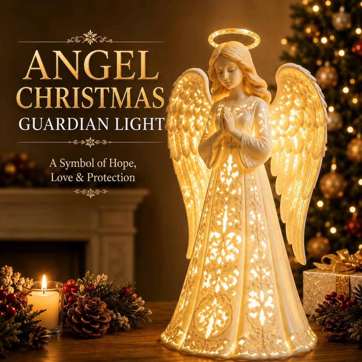 Angel Christmas Guardian Light – A Symbol of Hope, Love & Protection