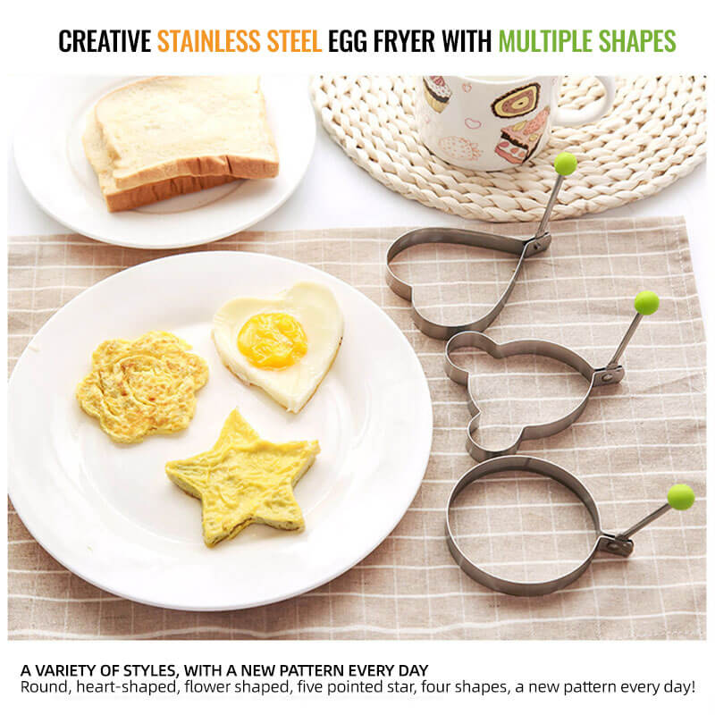 🔥Stainless Steel Fried Egg Molds