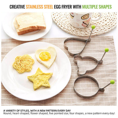 🔥Stainless Steel Fried Egg Molds