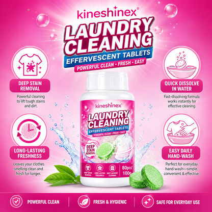 Laundry Cleaning Effervescent Tablets