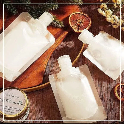 🌷Summer SALE - Portable Travel Fluid Makeup Packing Bag(10 Pcs）