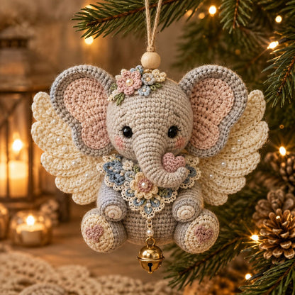 🔥Animal Angel Crochet Ornament DIY Kit