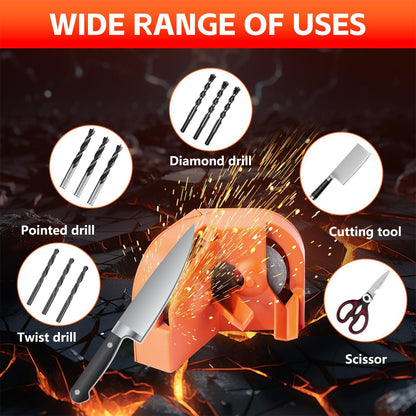 Multi-Function Drill Bit Sharpener