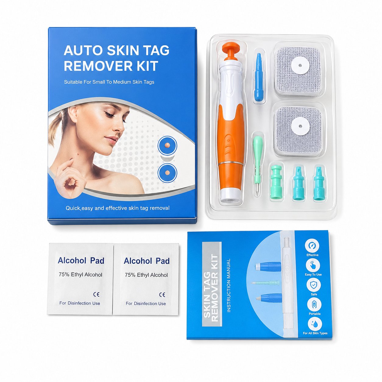 🧴 Natural Skin Tag Remover Kit