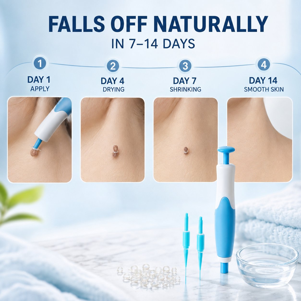 🧴 Natural Skin Tag Remover Kit