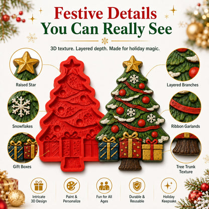 🏆 Limited-Time Promo: 49% OFF!🎖️ - 🎄 DIY Christmas Tree Mold & Paint Craft Kit
