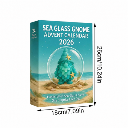 🌊Limited Edition🧝‍♂️Sea Glass Gnome Advent Calendar 2026