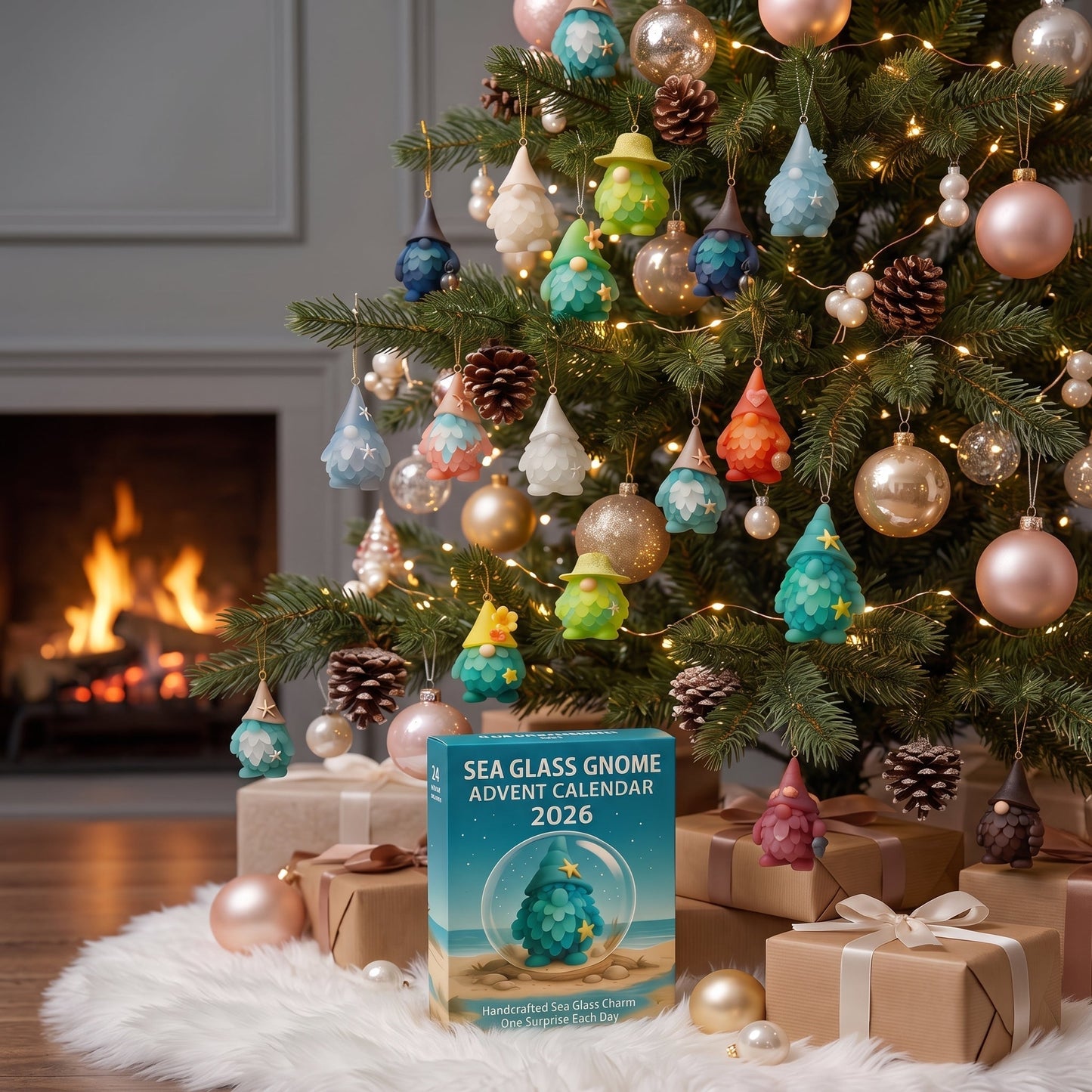 🌊Limited Edition🧝‍♂️Sea Glass Gnome Advent Calendar 2026