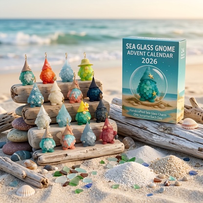 🌊Limited Edition🧝‍♂️Sea Glass Gnome Advent Calendar 2026