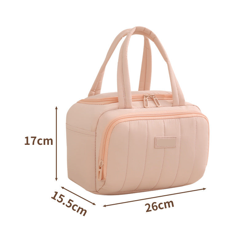 🧊 LIMITED TIME 49% OFF! 🥪Quilted Insulated Water Resistant Lunch Bag
