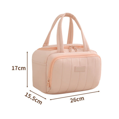 🧊 LIMITED TIME 49% OFF! 🥪Quilted Insulated Water Resistant Lunch Bag