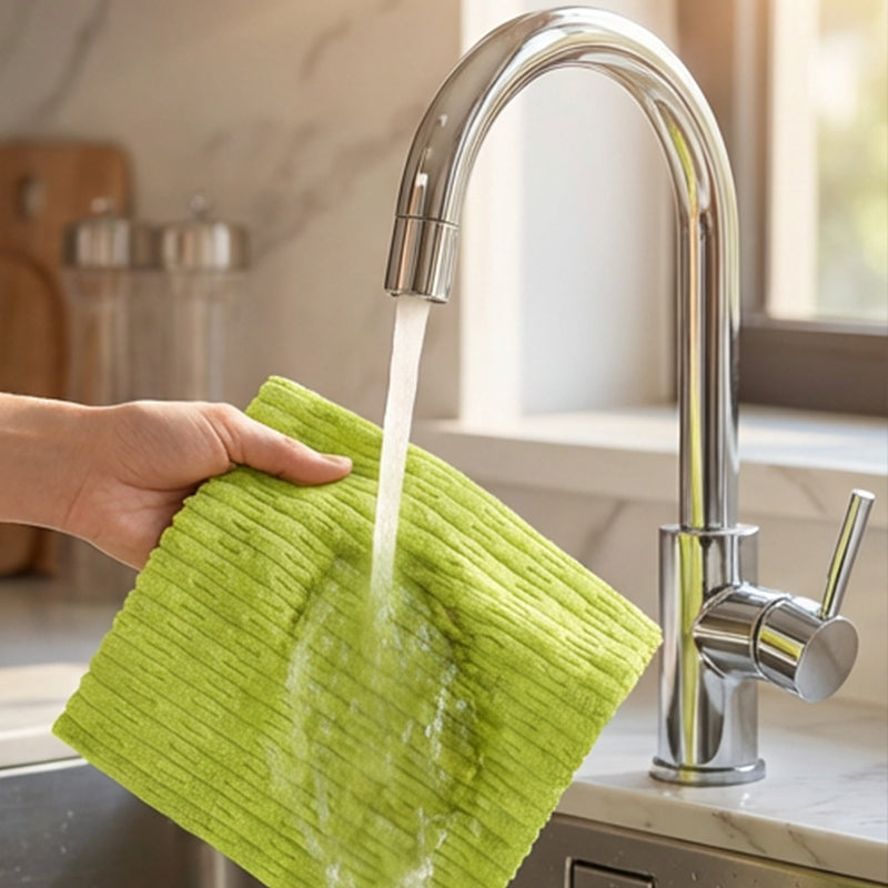 20-Sheet Reusable Cleaning Cloth Roll | Tear, Clean & Refresh