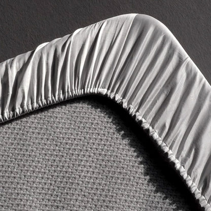 Satin Silk Cool Bed Fitted Sheet