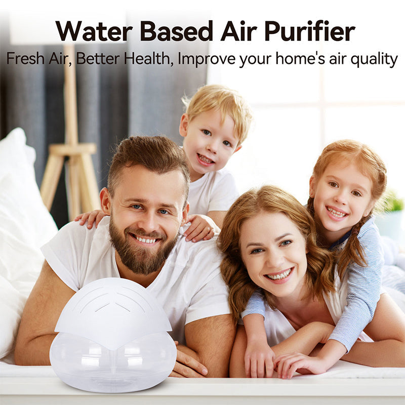 Portable mist-free humidifier and air purifier