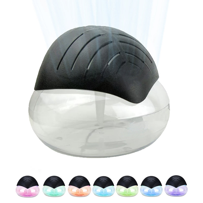 Portable mist-free humidifier and air purifier
