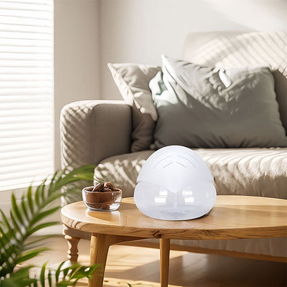 Portable mist-free humidifier and air purifier