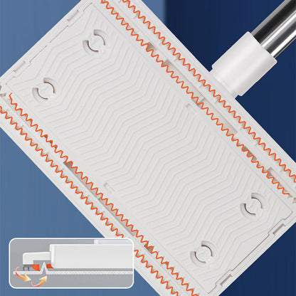 🔥This Week's Special Price:£9.99!! ‼️🧹Disposable Dust Mop with 4 Reusable Cloths✨Lightweight Floor Dusting Mop For Hardwood Tile Floors