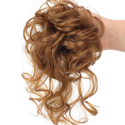 💗LAST DAY - BUY 1 GET 1 FREE + FREE GIFT!!💗Messy Curly Hair Bun Scrunchie Extensions