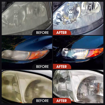 🏆 Last Day Special Price £8.99 ! 🔥Buy 2 Get 1 Free🎁Headlight Restoration Kit for Yellowed & Foggy Lights