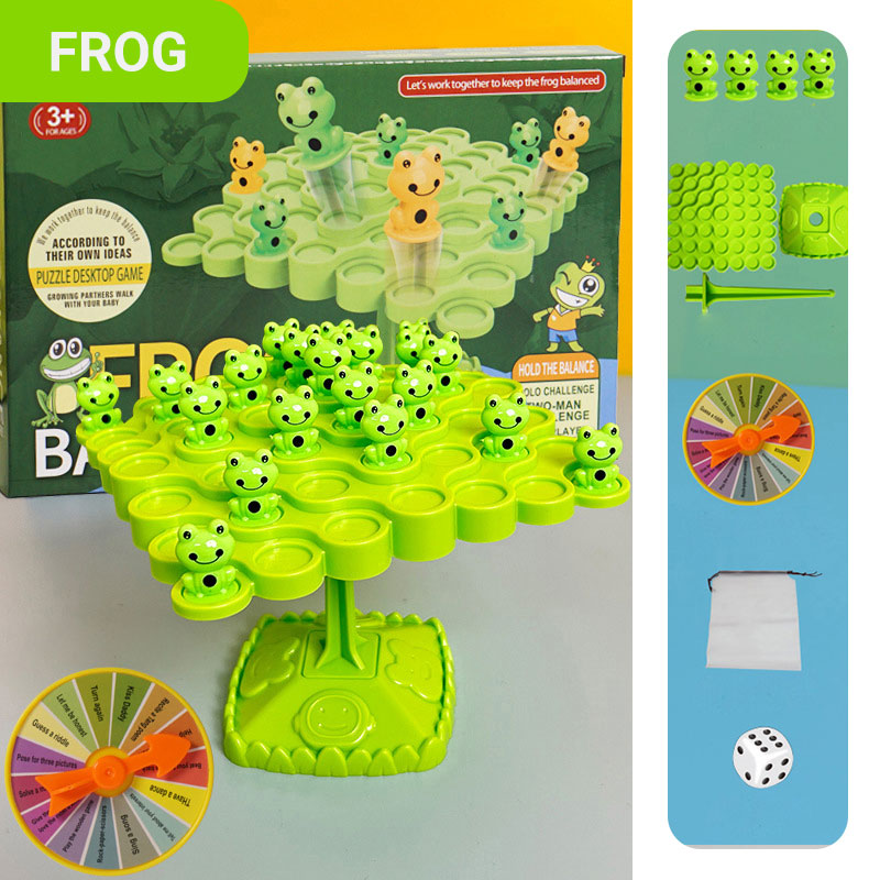 💎 49% OFF BALANCE FROG STACKING GAME! 💎 50 Pieces, 3D Design & Fun Learning for Kids🐸