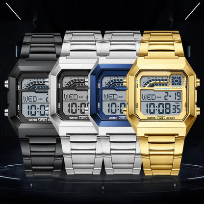 📢 50% OFF NOW! ⌚ Unisex Digital Watch with Square Display & Luminous B