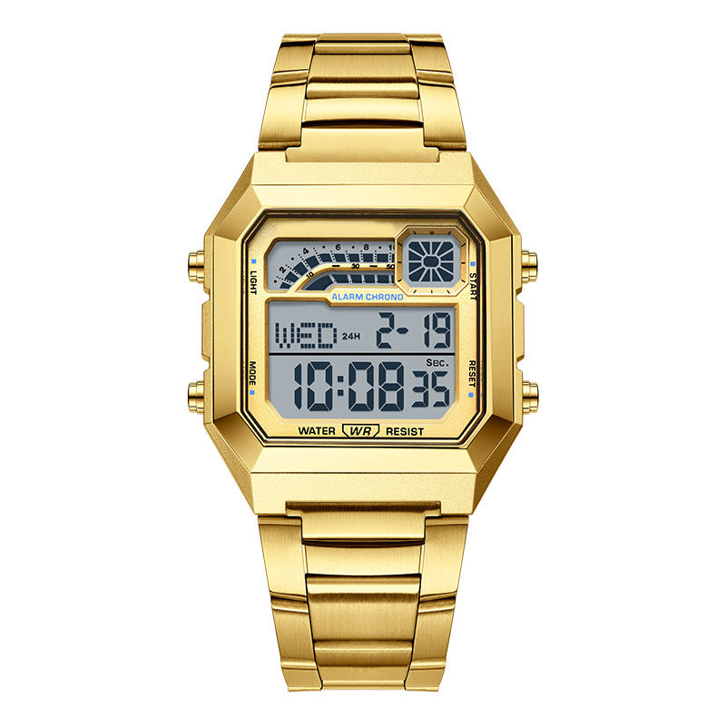 📢 50% OFF NOW! ⌚ Unisex Digital Watch with Square Display & Luminous B