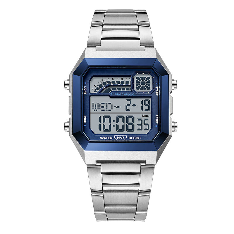 📢 50% OFF NOW! ⌚ Unisex Digital Watch with Square Display & Luminous B