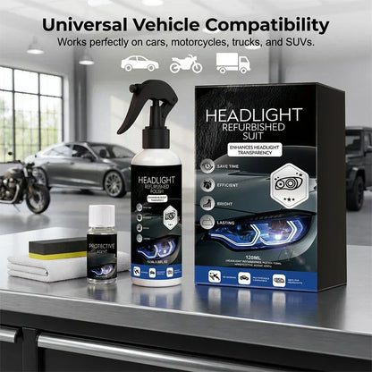 ⏳Time-Limited Special⏰Professional Car Headlight Restoration Kit