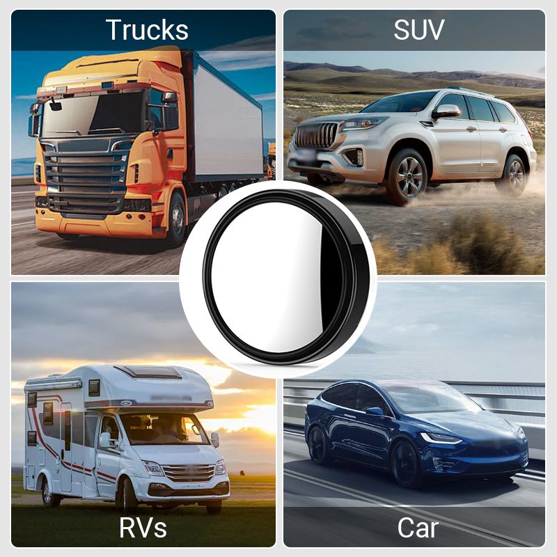 🔥a pair of Car Convex Blind Spot Mirror