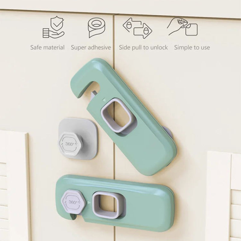 🔥 Multifunctional Child Proof Refrigerator Locks