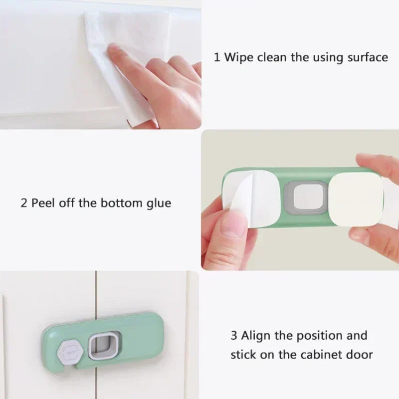 🔥 Multifunctional Child Proof Refrigerator Locks