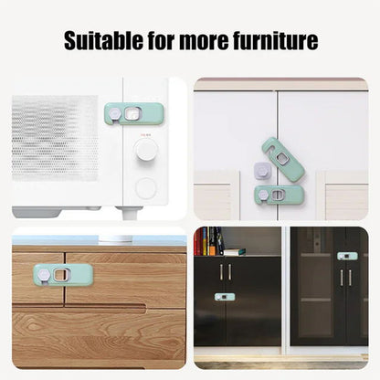 🔥 Multifunctional Child Proof Refrigerator Locks