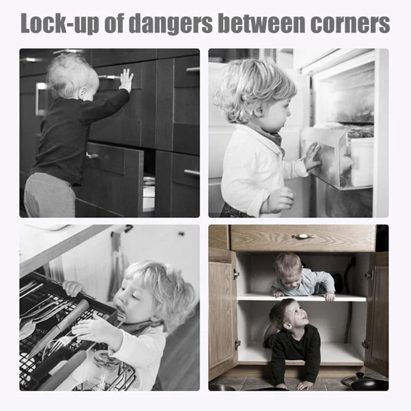 🔥 Multifunctional Child Proof Refrigerator Locks