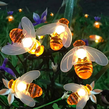 💥Cute Bee Solar Lights