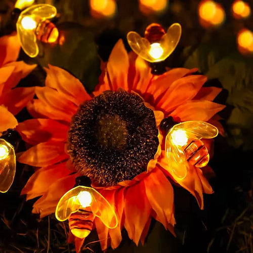 💥Cute Bee Solar Lights