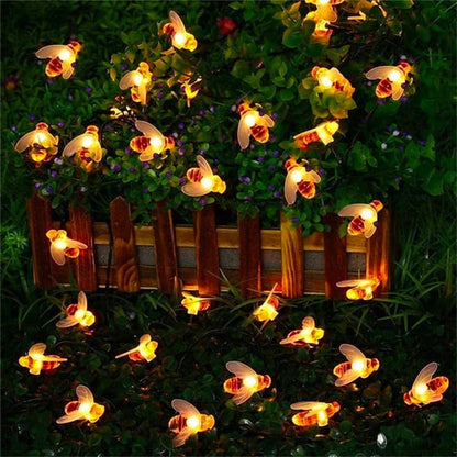 💥Cute Bee Solar Lights