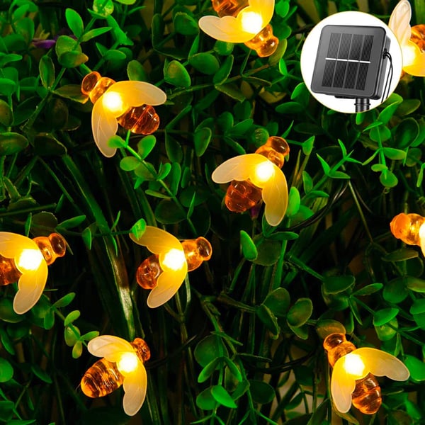 💥Cute Bee Solar Lights