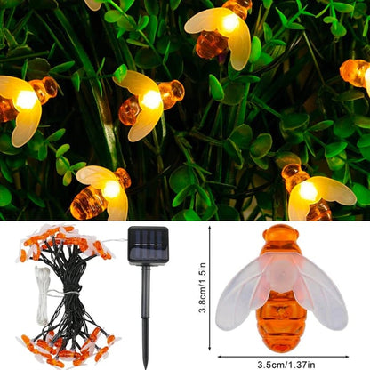 💥Cute Bee Solar Lights