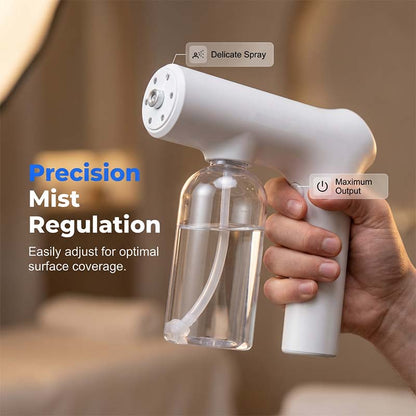 🦠 57% OFF NOW! 🚫 Cordless Nano Atomizer – Touchless Disinfecting, Blue Light – For Home, Office & Car 🏠