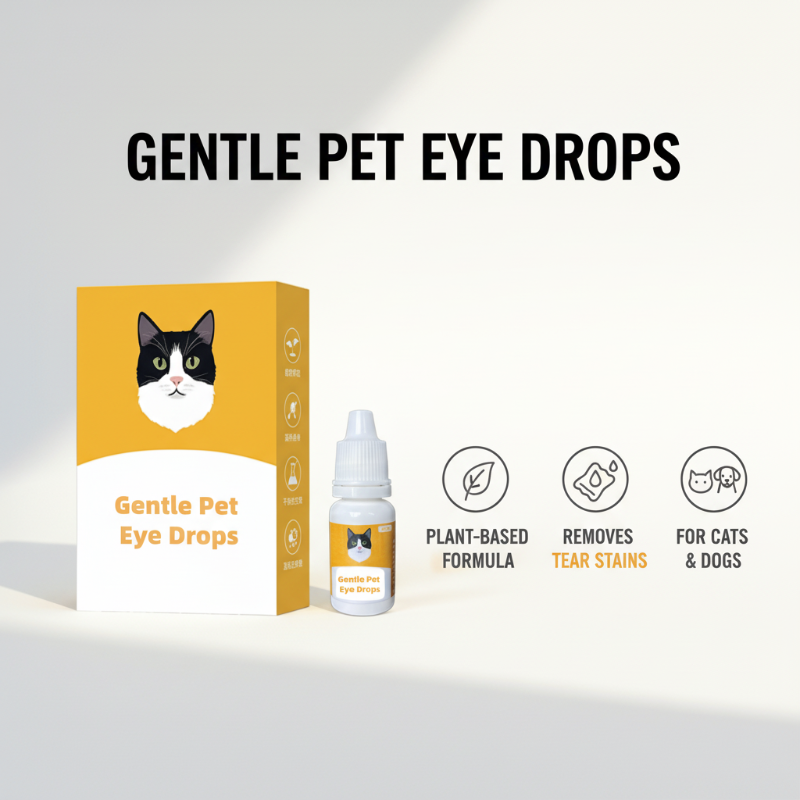 🏆LAST DAY BUY 2 GET 1 FREE!!🐕👁️Gentle Pet Eye Drops for Dogs & Cats | Neutral pH, No Burn Formula - Relieve Eye Inflammation, Clean Tear Stains & Refresh Pet Eyes