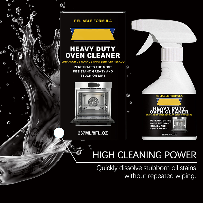 🥳2026 HOT SALE🥳💞50K+ SOLD!🔥🧽 48% OFF! Heavy Duty Oven Cleaner Spray – Dissolves baked‑on grease fast. No scrubbing – just spray, wait & wipe clean! 🍗✨