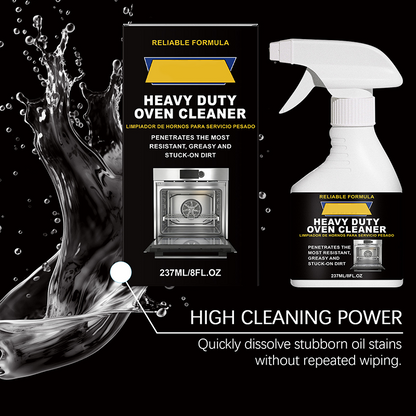 🥳2026 HOT SALE🥳💞50K+ SOLD!🔥🧽 48% OFF! Heavy Duty Oven Cleaner Spray – Dissolves baked‑on grease fast. No scrubbing – just spray, wait & wipe clean! 🍗✨